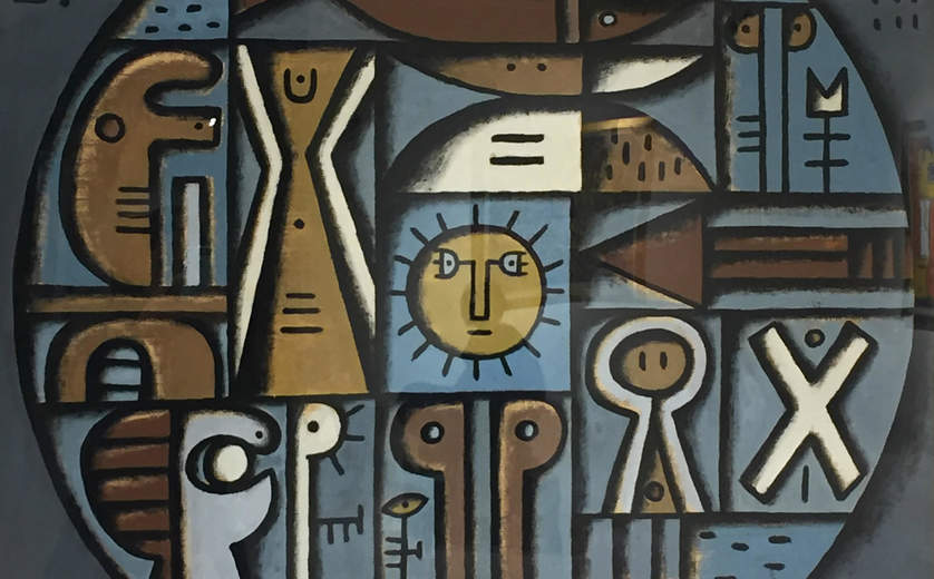 Una imagen que ilustra el arte de Manuel Paylos, pintor, ceramista y escultor en exhibición en el Museo Santiago ralli
